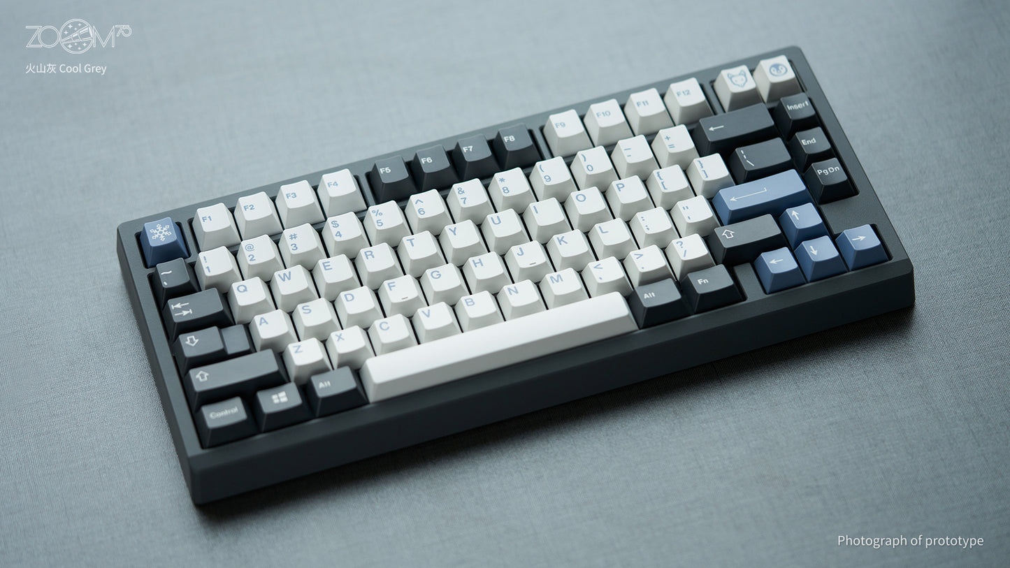 Meletrix Zoom75 LCD Edition  - Barebones Keyboard Kit R3