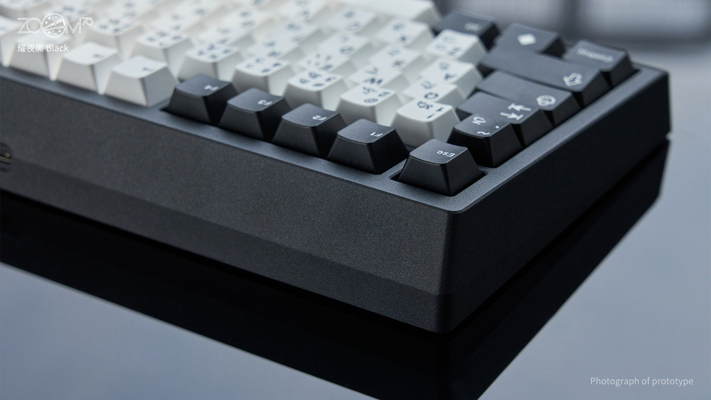 Meletrix Zoom75 LCD Edition  - Barebones Keyboard Kit R3