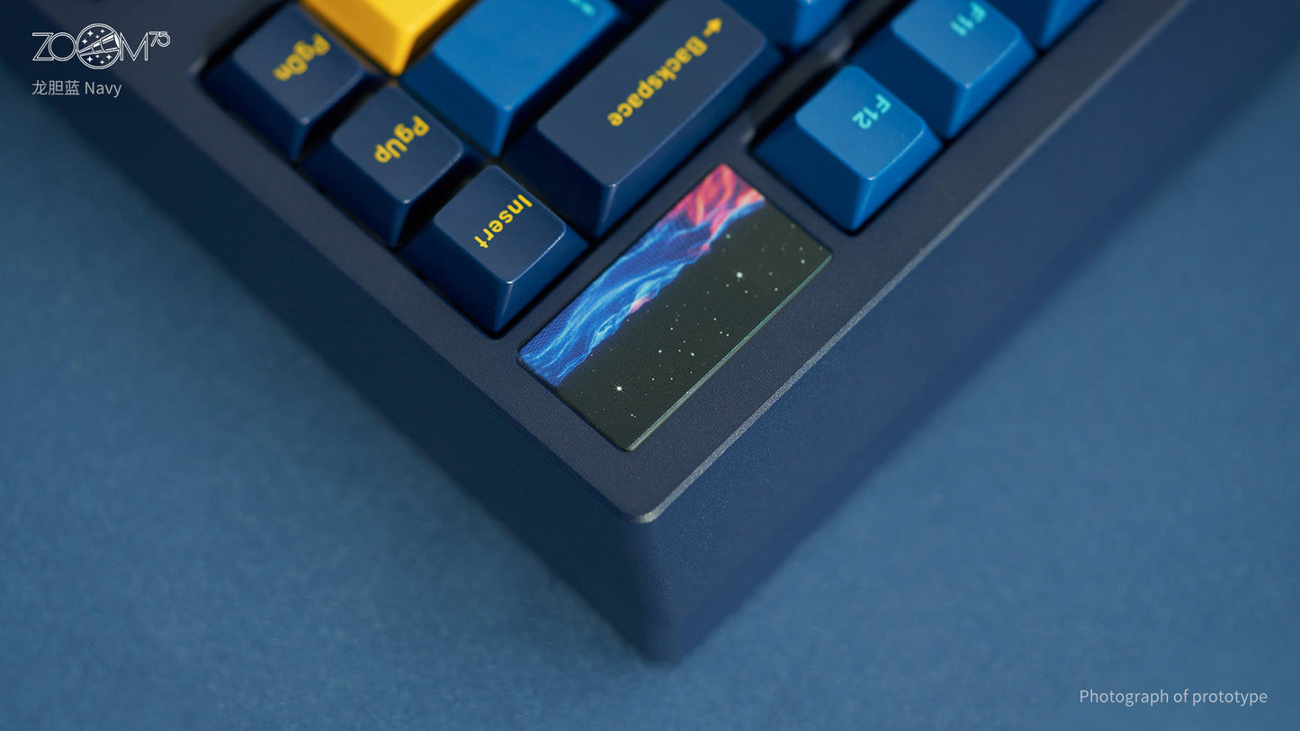 Meletrix Zoom75 LCD Edition  - Barebones Keyboard Kit R3