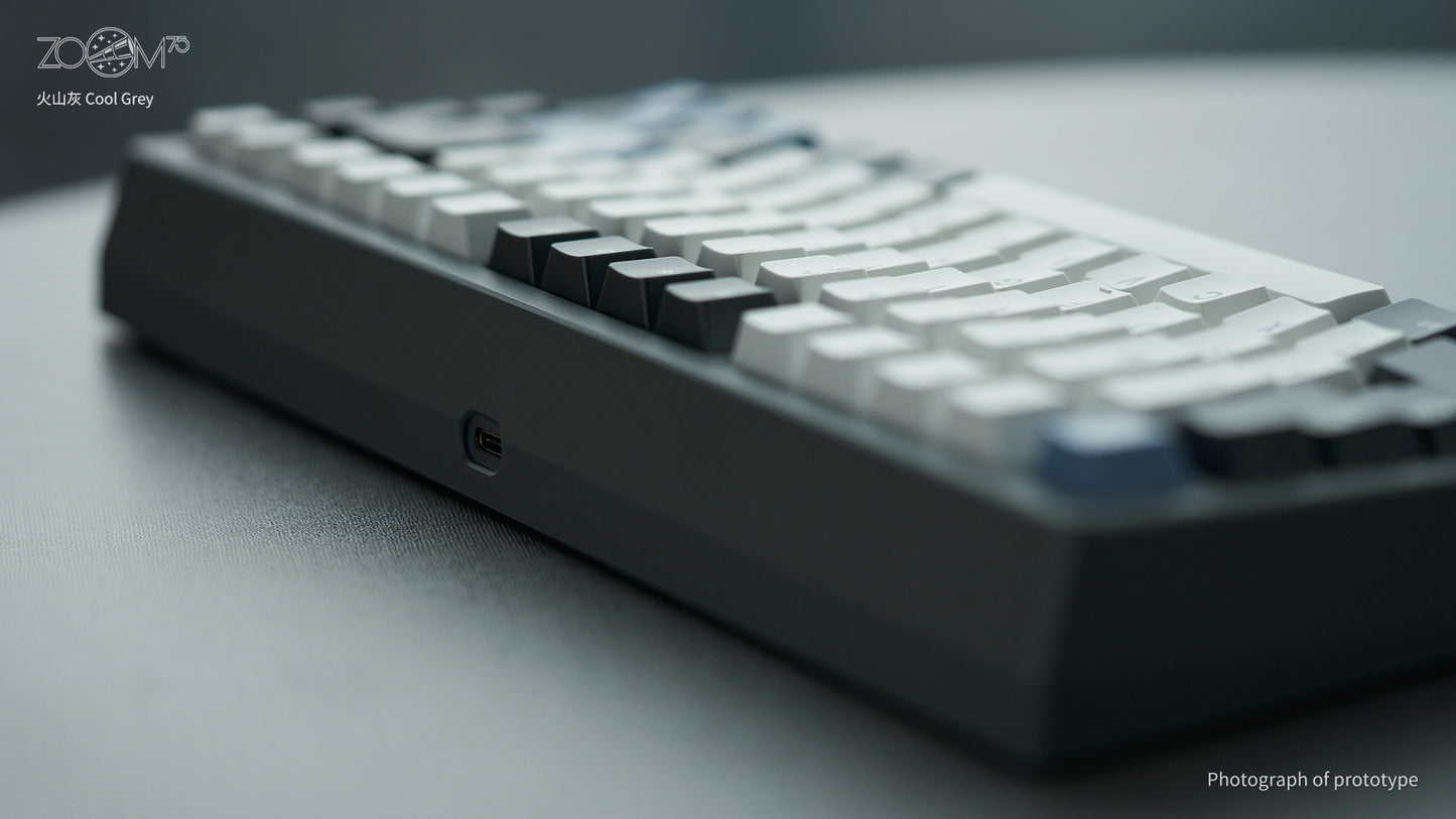 Meletrix Zoom75 LCD Edition  - Barebones Keyboard Kit R3