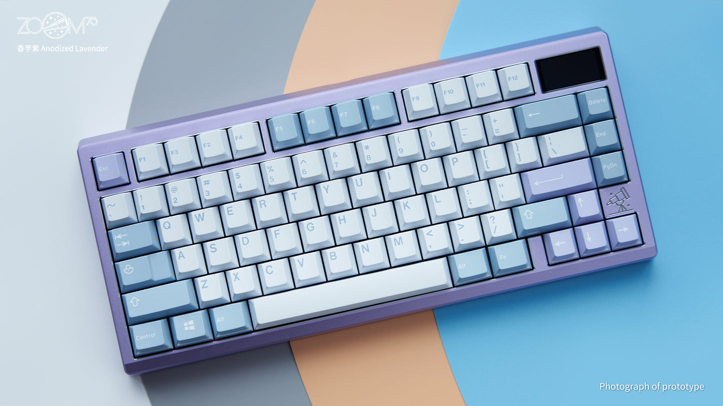 Meletrix Zoom75 LCD Edition  - Barebones Keyboard Kit R3