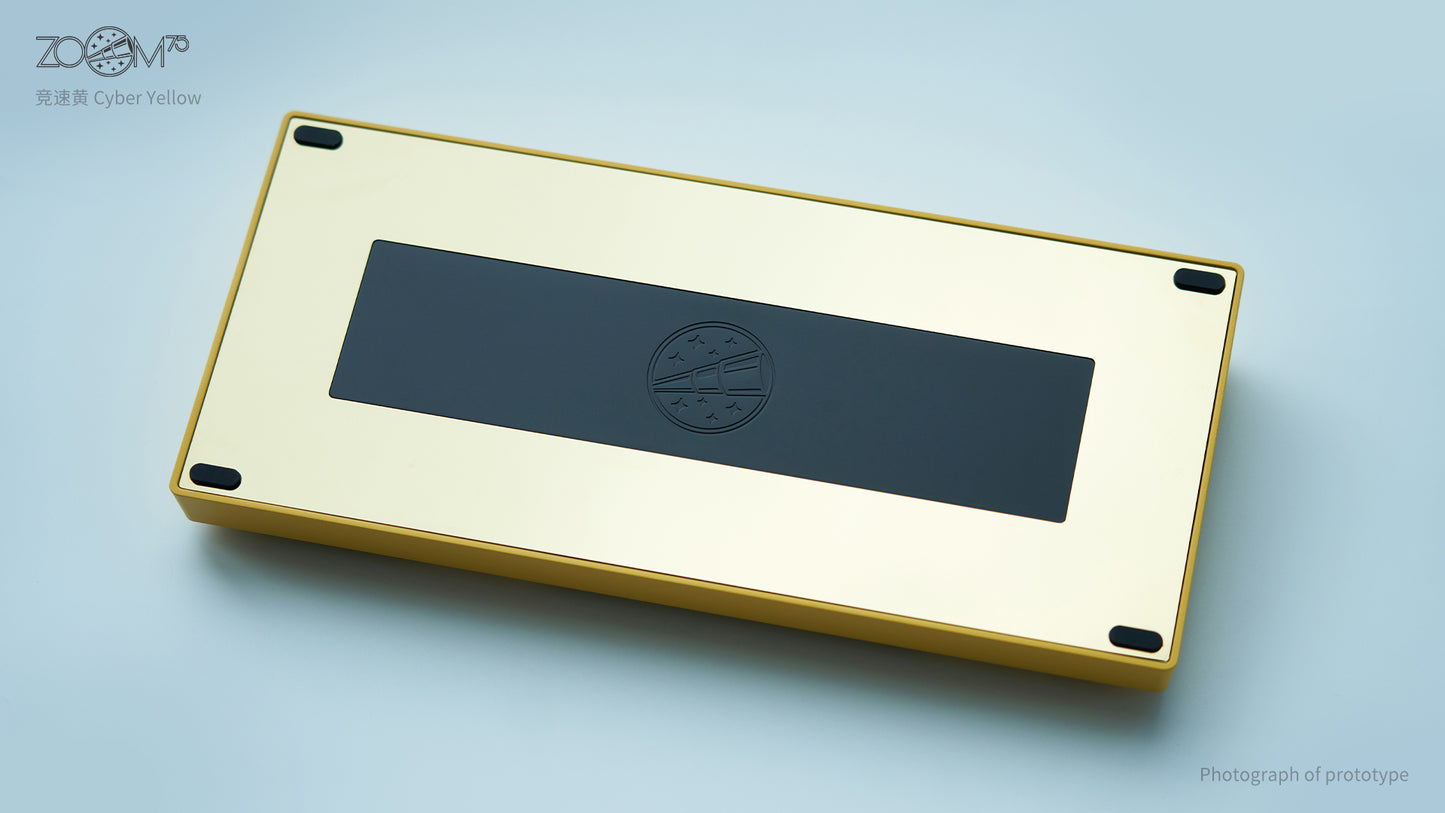 Meletrix Zoom75 LCD Edition  - Barebones Keyboard Kit R3