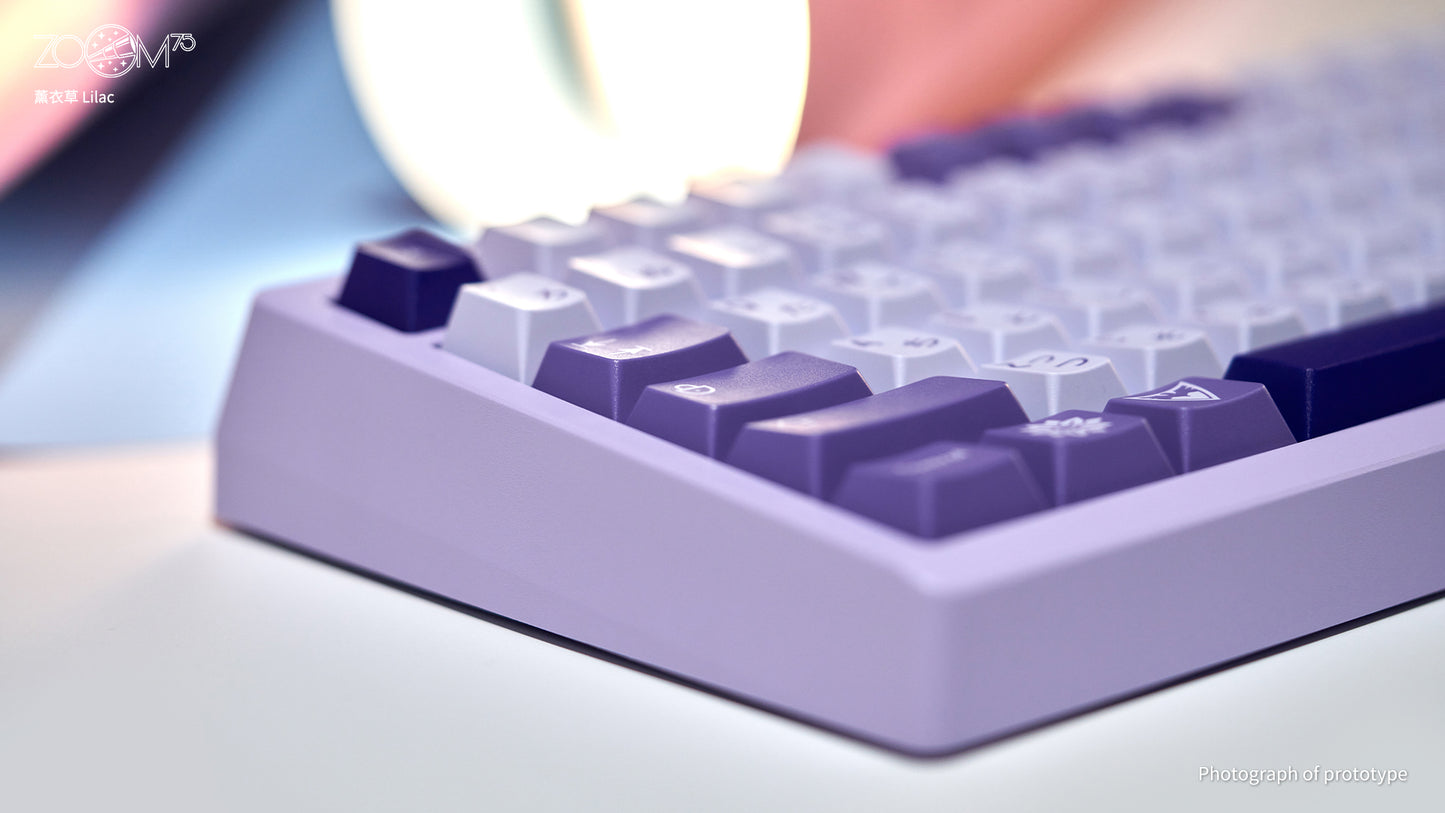 Meletrix Zoom75 LCD Edition  - Barebones Keyboard Kit R3
