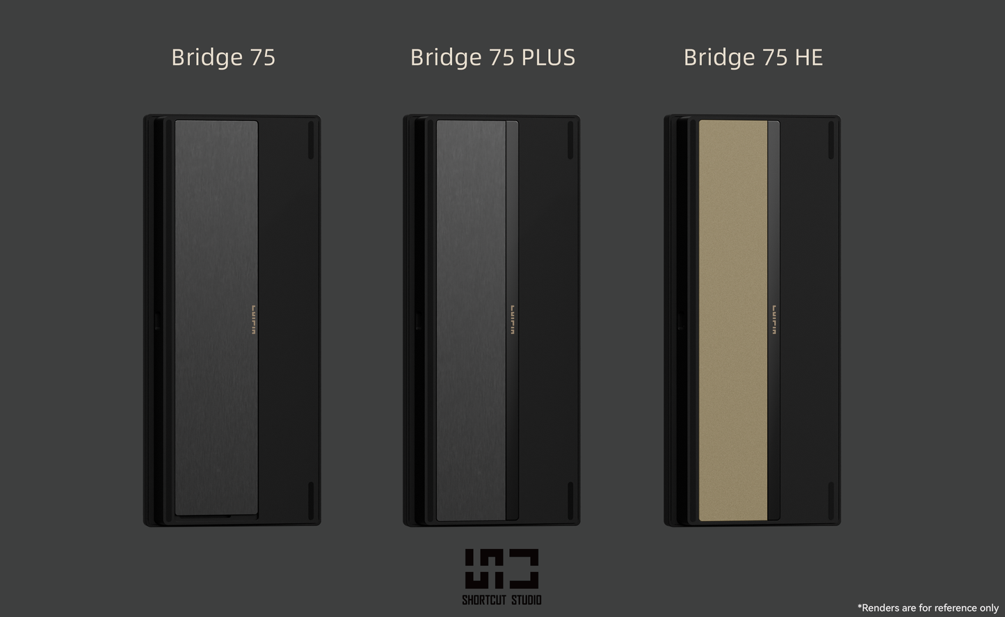 Shortcut Studio Bridge75 Keyboard - Pre-built Kit R3