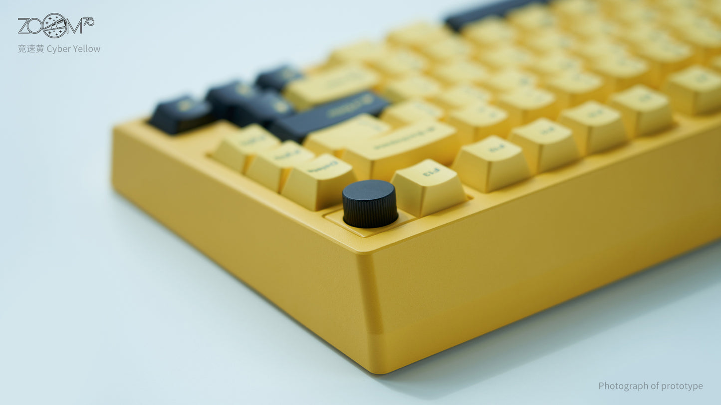 Meletrix Zoom75 LCD Edition  - Barebones Keyboard Kit R3