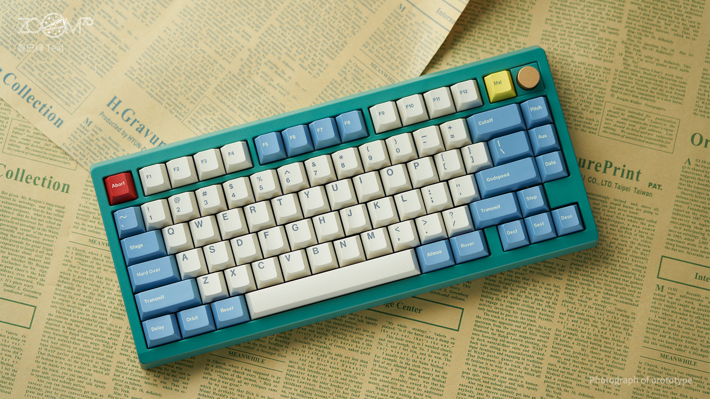 Meletrix Zoom75 LCD Edition  - Barebones Keyboard Kit R3