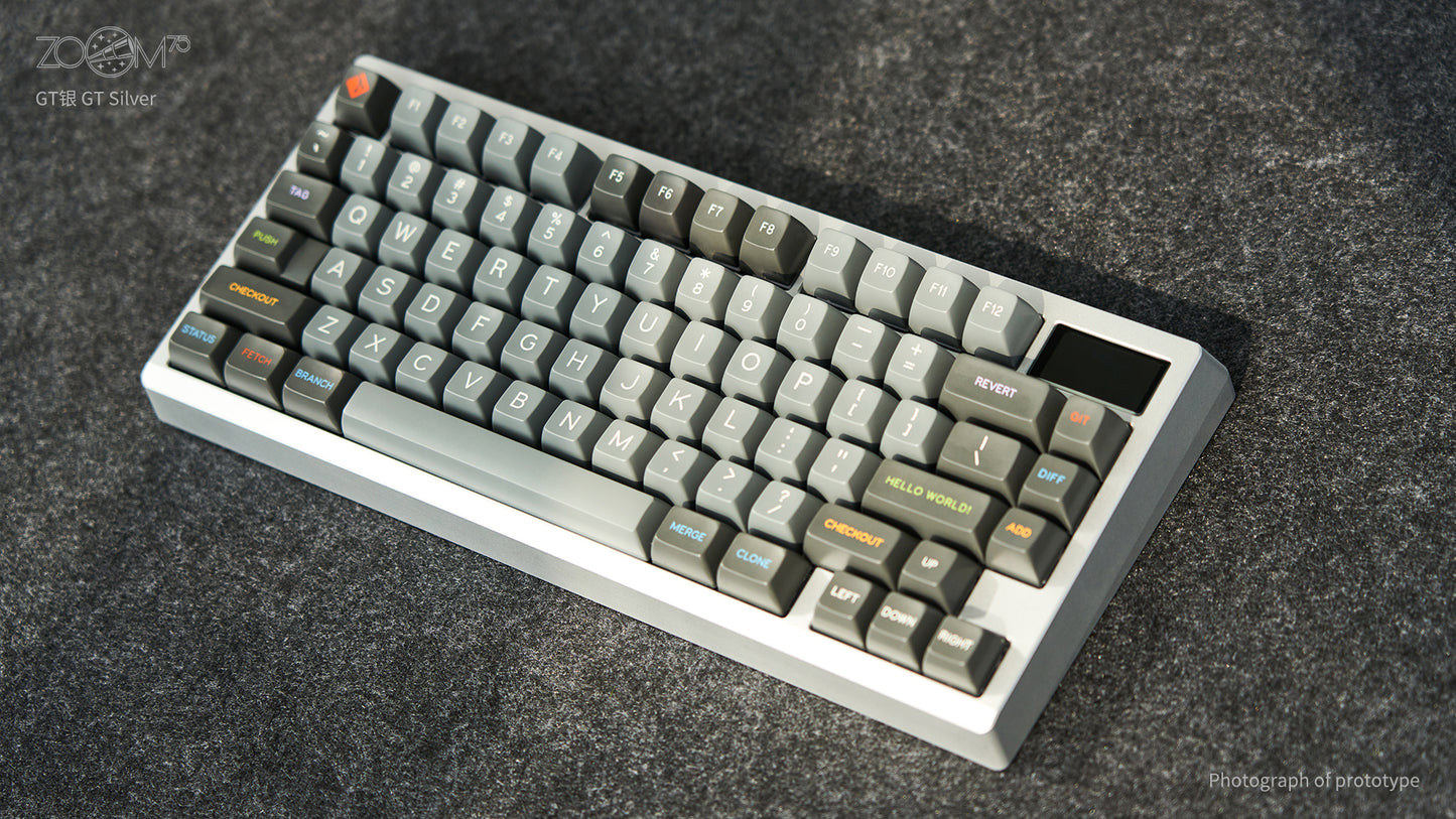 Meletrix Zoom75 LCD Edition  - Barebones Keyboard Kit R3
