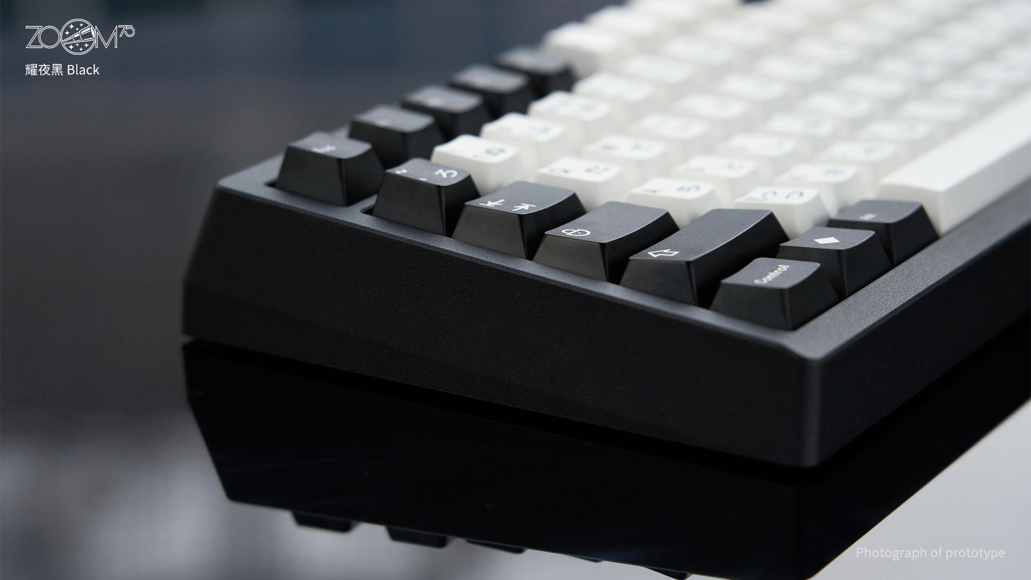 Meletrix Zoom75 LCD Edition  - Barebones Keyboard Kit R3
