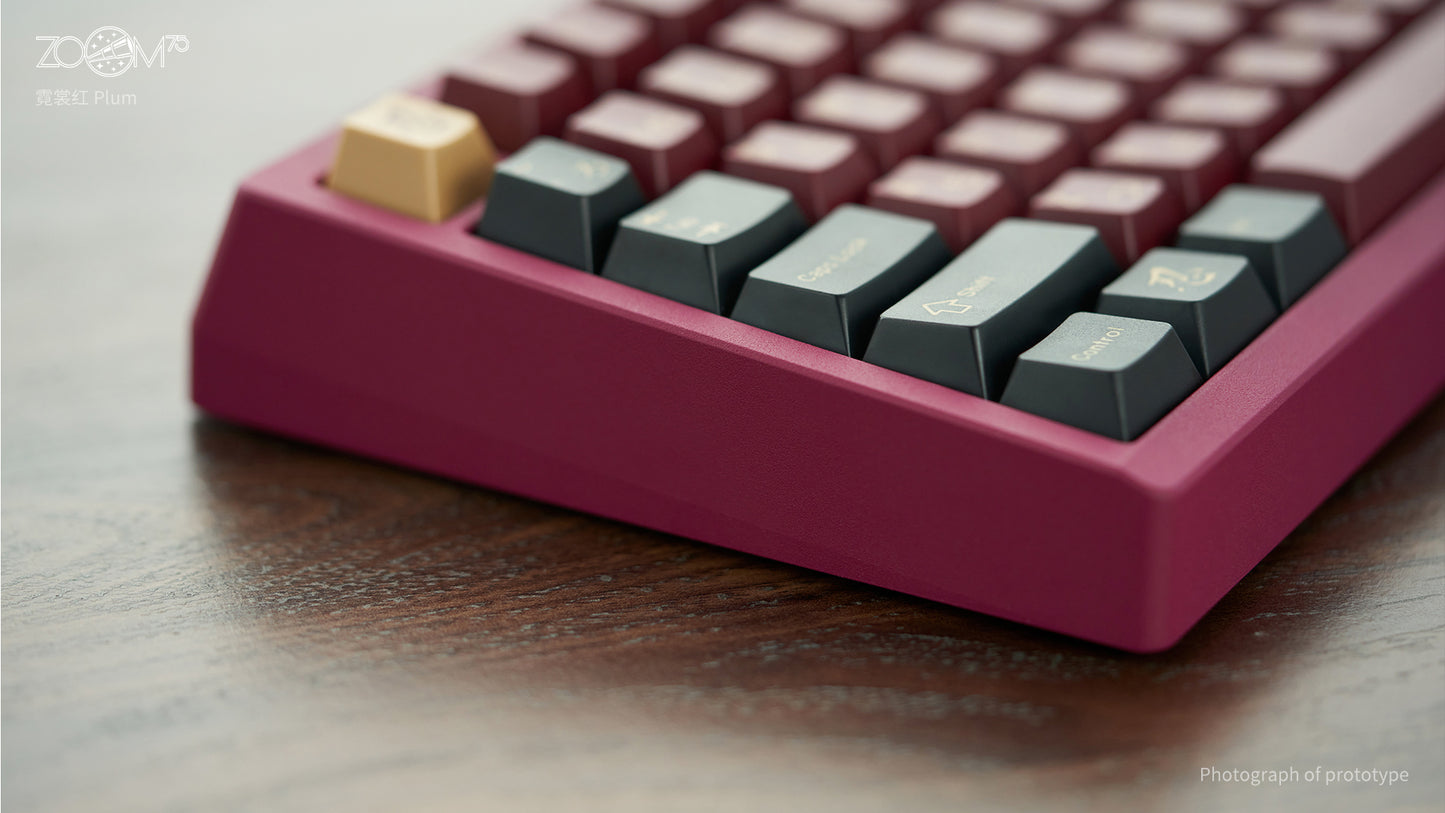 Meletrix Zoom75 LCD Edition  - Barebones Keyboard Kit R3