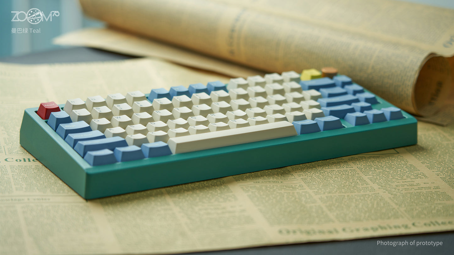 Meletrix Zoom75 LCD Edition  - Barebones Keyboard Kit R3