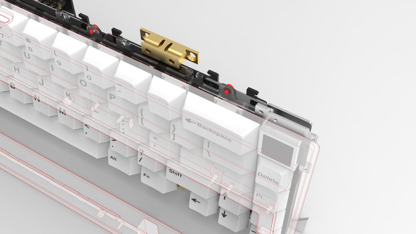 Meletrix Zoom65 V3 - Barebones Keyboard Kit [Batch 2]
