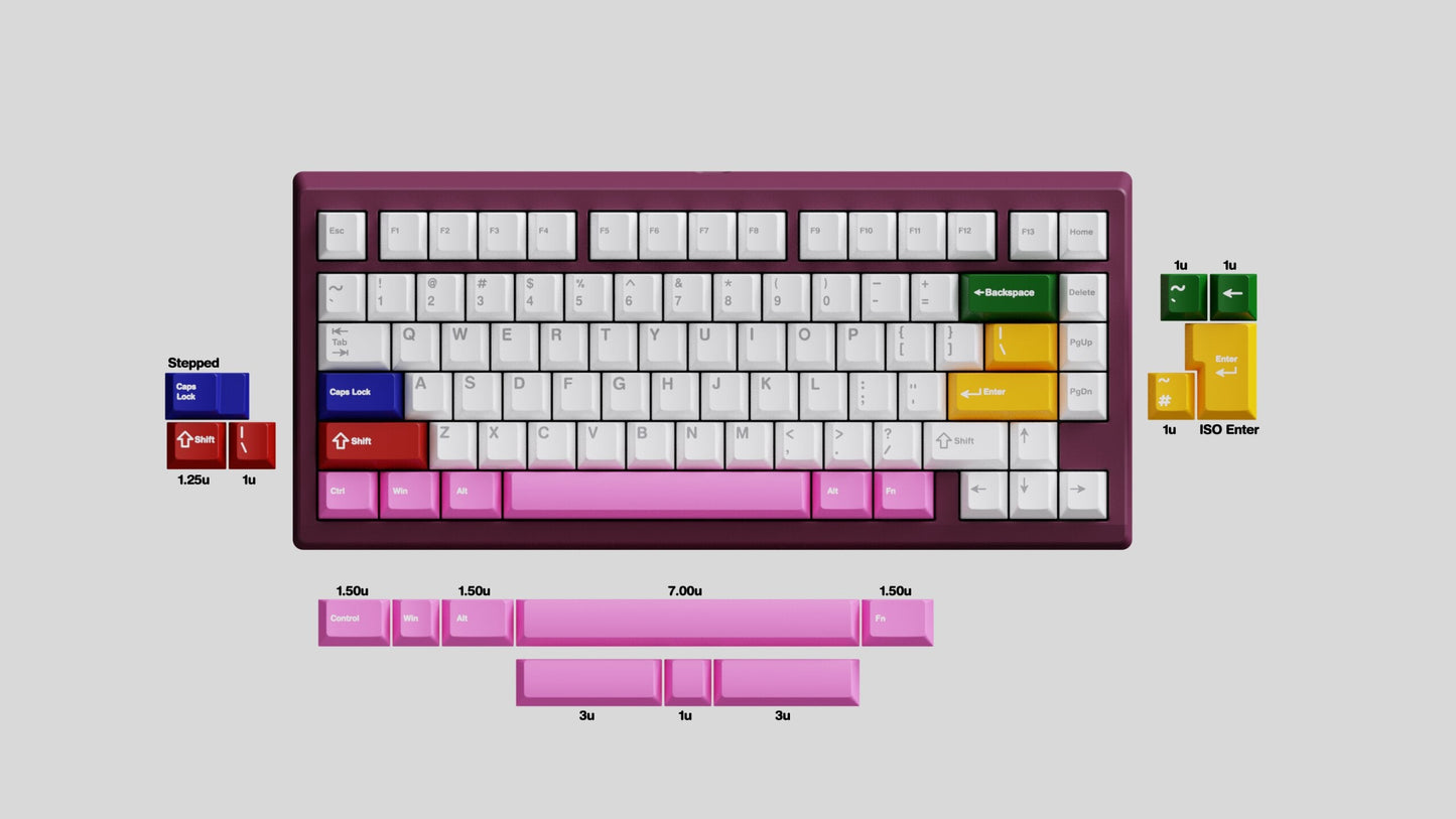 Meletrix Zoom75 LCD Edition  - Barebones Keyboard Kit R3