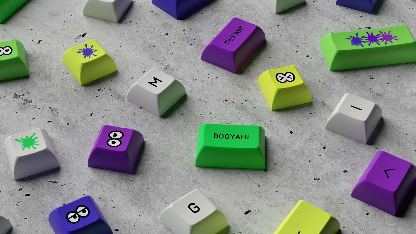 KAM Soda Squid Keycaps