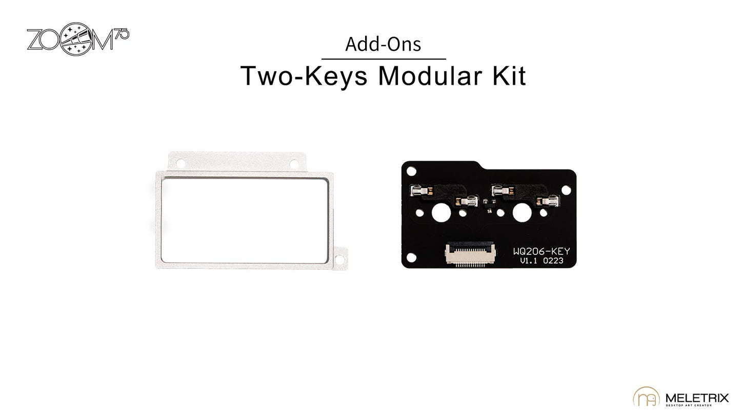 Meletrix Zoom75 Keyboard Add-ons R2