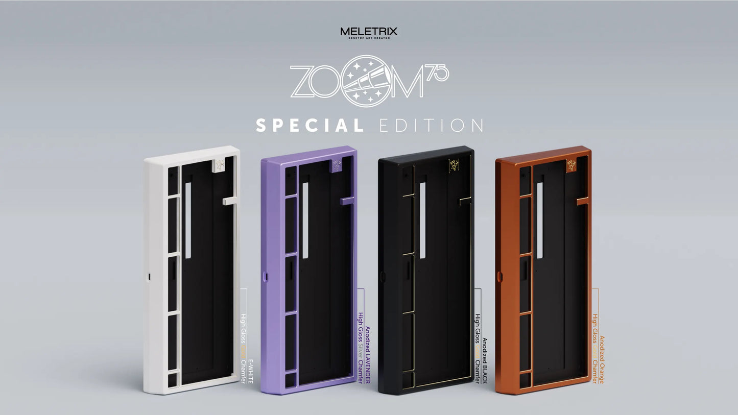 Meletrix Zoom75 LCD Edition  - Barebones Keyboard Kit R3
