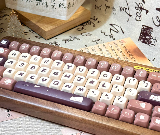 Qtuo Studio - Bear Café Keycaps