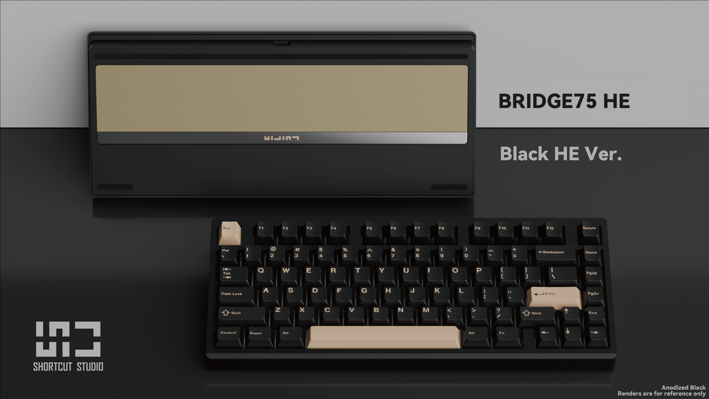 Shortcut Studio Bridge75 Keyboard - Pre-built Kit R3
