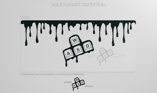 Liquid WASD Deskmats